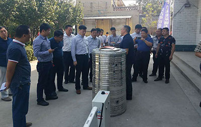 住建部工程師對我司煤改電項目產(chǎn)品進(jìn)行考察